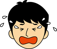 大泣きする男の子の顔 の画像素材 イラスト素材ならイメージナビ