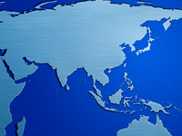 ユーラシア大陸アジア の画像素材 地図素材ならイメージナビ