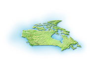 カナダ地図 の画像素材 地図素材ならイメージナビ