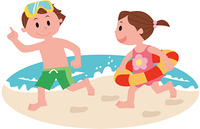 ウォータースライダー の画像素材 イラスト素材ならイメージナビ