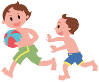 ウォータースライダー の画像素材 イラスト素材ならイメージナビ