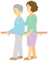 理学療法士とリハビリをする老人女性 の画像素材 イラスト素材ならイメージナビ