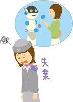 要介護者を運ぶ介護ロボット の画像素材 イラスト素材ならイメージナビ