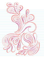 線画 花 手書き レトロ アンティーク の画像素材 イラスト素材ならイメージナビ