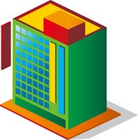 変電所 アイコン 立体的 の画像素材 イラスト素材ならイメージナビ