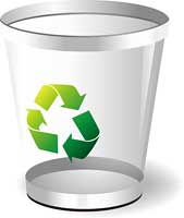 ゴミ箱 アイコン 立体的 の画像素材 イラスト素材ならイメージナビ