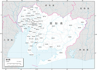 神奈川県 白地図 の画像素材 地図素材ならイメージナビ