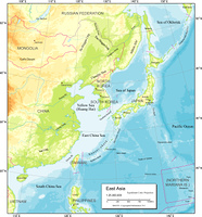 地域図 東南アジア 自然図 の画像素材 地図素材ならイメージナビ