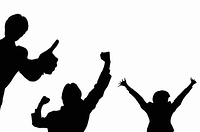 ビジネスマンジャンプシルエット の画像素材 イラスト素材ならイメージナビ