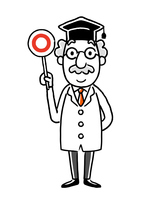 働く人々 職業 博士 先生 専門家 の画像素材 イラスト素材ならイメージナビ