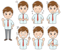 学生のイラスト素材 男女セット 夏服 の画像素材 イラスト素材ならイメージナビ