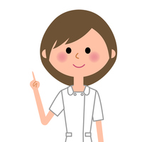 指差しをする女性 看護師 の画像素材 イラスト素材ならイメージナビ