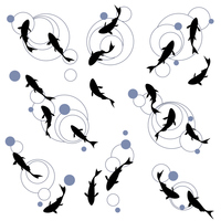 メダカ1 の画像素材 31350153 イラスト素材ならイメージナビ