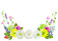 ミモザのリース 水彩イラスト の画像素材 イラスト素材ならイメージナビ