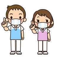 ビジネス男女 マスク の画像素材 イラスト素材ならイメージナビ