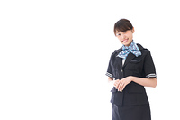 案内をするキャビンアテンダント の画像素材 写真素材ならイメージナビ