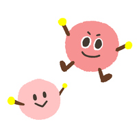 善玉菌 手描き風 キャラクターイラストセット の画像素材 イラスト素材ならイメージナビ