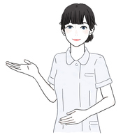 ナース服を着た女性 パンツスタイル の画像素材 イラスト素材ならイメージナビ