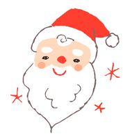 ブラックサンタ の画像素材 イラスト素材ならイメージナビ