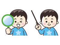 女の子 虫眼鏡 の画像素材 イラスト素材ならイメージナビ
