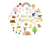 四季 季節の素材集2 の画像素材 31392679 イラスト素材ならイメージナビ