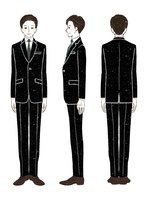 女性 スーツ 全身 の画像素材 イラスト素材ならイメージナビ