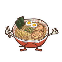イラスト ラーメン屋のオヤジと看板 の画像素材 イラスト素材ならイメージナビ