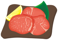 肉の部位 肉屋ｐｏｐ の画像素材 イラスト素材ならイメージナビ