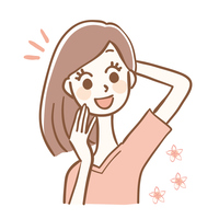 腋毛の剃り残しビフォーアフター素材 の画像素材 イラスト素材ならイメージナビ