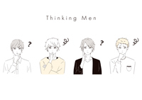 スーツ姿の男性の線画 の画像素材 イラスト素材ならイメージナビ