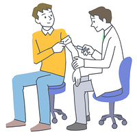 病院の医者と患者イラスト の画像素材 イラスト素材ならイメージナビ