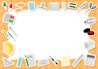 文房具と工作道具いろいろ の画像素材 イラスト素材ならイメージナビ