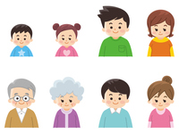 おにぎりを食べる人々 の画像素材 イラスト素材ならイメージナビ