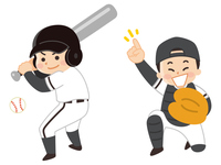 野球選手の男性 の画像素材 イラスト素材ならイメージナビ