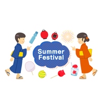 夏祭り屋台のバリエーションイラスト の画像素材 イラスト素材ならイメージナビ