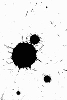 墨のはね の画像素材 イラスト素材ならイメージナビ