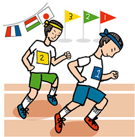 球技大会 の画像素材 イラスト素材ならイメージナビ