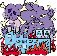 大気汚染 の画像素材 イラスト素材ならイメージナビ