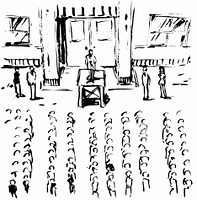 朝礼 の画像素材 イラスト素材ならイメージナビ