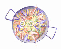 パエリア（イラスト）