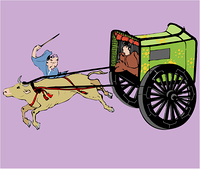 牛車 の画像素材 イラスト素材ならイメージナビ