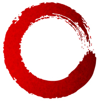 フレーム 円 赤 アイコン の画像素材 イラスト素材ならイメージナビ