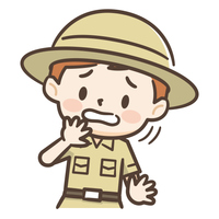 考える冒険家の男の子 の画像素材 イラスト素材ならイメージナビ