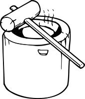 臼と杵 の画像素材 イラスト素材ならイメージナビ