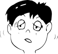 にらめっこ の画像素材 41404677 イラスト素材ならイメージナビ