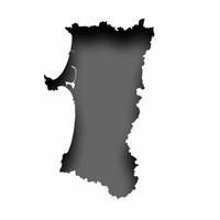 福岡 地図 シルエット アイコン の画像素材 イラスト素材ならイメージナビ