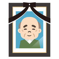 遺影写真のフレーム の画像素材 イラスト素材ならイメージナビ