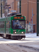 札幌市電ポラリス の画像素材 写真素材ならイメージナビ