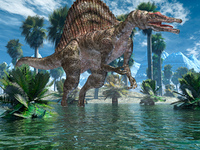 スピノサウルス の画像素材 Cg素材ならイメージナビ